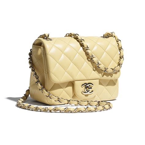 chanel flap bag yellow|flap bag with handle Chanel.